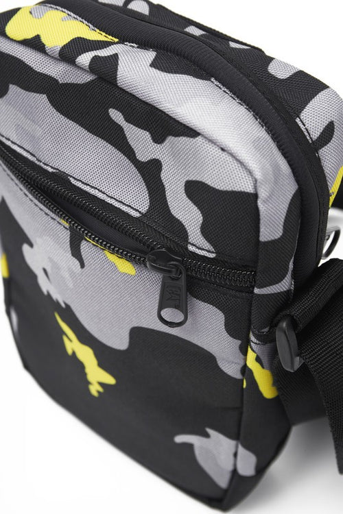 CATERPILLAR CAT Ryan Shoulder Bag 84058-634 – AOP Camo Black/Grey/Yellow