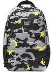 CATERPILLAR CAT Benson Simple Backpack 84718 – AOP Camo Black/Grey/Yellow 634