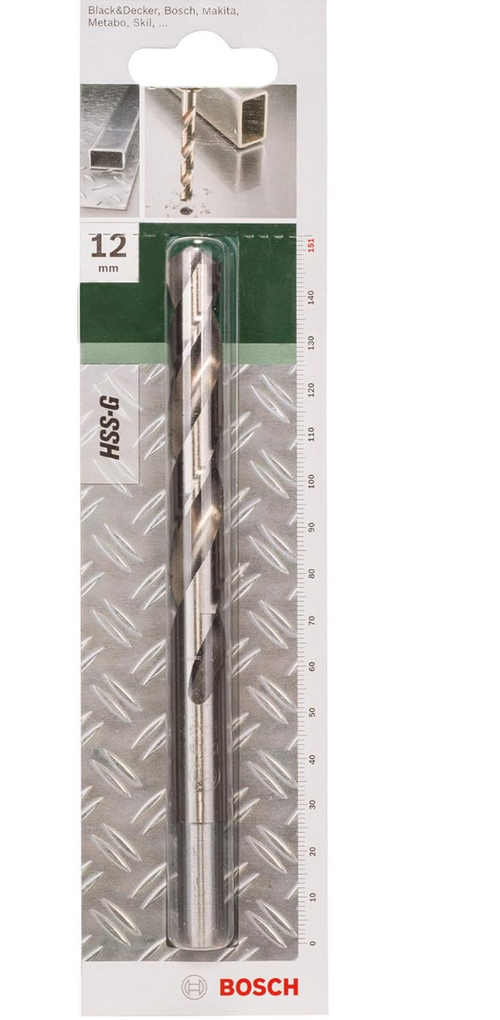 BOSCH - PUNTA PER METALLO12 MM IN HSS-G