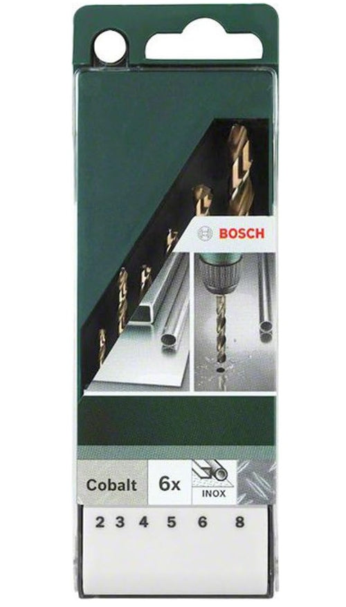 BOSCH - SET 6 PUNTE PER METALLO IN HSS-CO