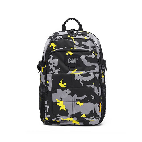 CATERPILLAR CAT Barry Backpack Extended 84055 – AOP Camo Black/Grey/Yellow 634