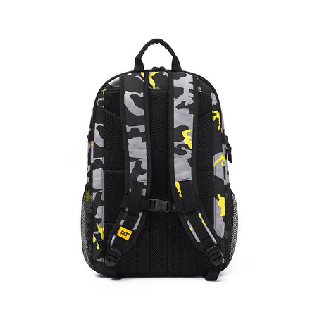 CATERPILLAR CAT Barry Backpack Extended 84055 – AOP Camo Black/Grey/Yellow 634