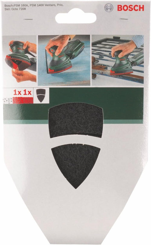 BOSCH - FELTRO DI PULIZIA E FOGLIO AGGIUNTIVO PER LEVIGATRICE PALMARE