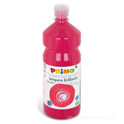 PRIMO - TEMPERA PRIMI PASSI COLORE MAGENTA SUPERLAVABILE PRONTO PER L'USO 1000ML