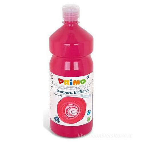 PRIMO - TEMPERA PRIMI PASSI COLORE MAGENTA SUPERLAVABILE PRONTO PER L'USO 1000ML