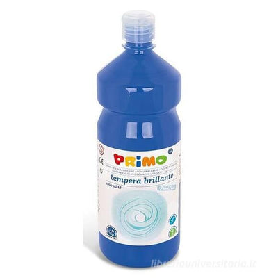 PRIMO - TEMPERA PRIMI PASSI COLORE OLTREMARE SUPERLAVABILE PRONTO PER L'USO 1000ML