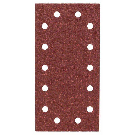 BOSCH -10 FOGLI PER LEVIGATRICE ORBITALE 115X230 MM GRANA 240 14 FORI