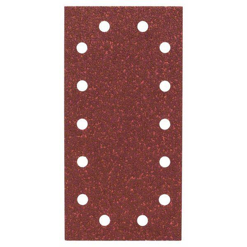 BOSCH -10 FOGLI PER LEVIGATRICE ORBITALE 115X230 MM GRANA 240 14 FORI