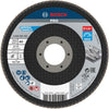 BOSCH - 1 DISCO LAMELLARE ANGOLATO 115 MM G 80 BEST FOR METAL