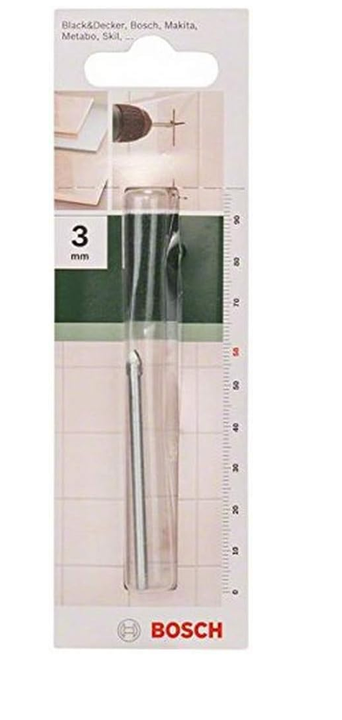 BOSCH - PUNTA PER VETRO E PIASTRELLE 3MM .