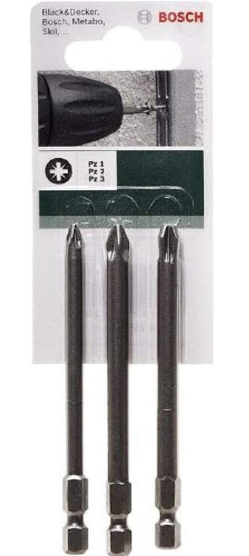 BOSCH - SET 3 BITI AVVIAMENTO DOPPI PZ 1/2/3