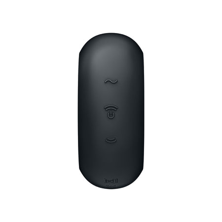 SATISFYER PRO TO GO 3 VIBRATORE E SUCCHIA CLITORIDE A IMPULSO D’ARIA IN SILICONE RICARICABILE USB 2 MOTORI INDIPENDENTI