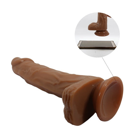 Dildo Realistico Marrone con Funzione di Up & Down