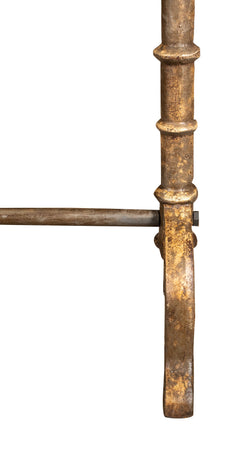 Biscottini Biscottini Base Tavolo Ghisa Anticata Robusta Stabile Finitura Naturale 94x44x74