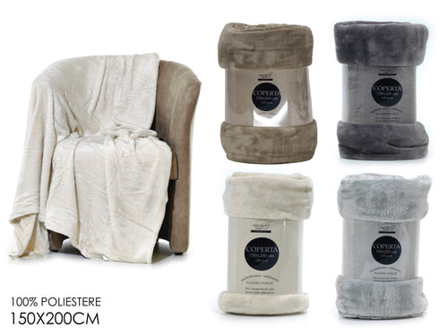 Coperta Flannella Fleece 150x200cm