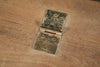 Biscottini Cassapanca antica originale in legno di teak intagliato con finitura decapata