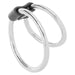 Doppio Anello in Metallo DARKNESS