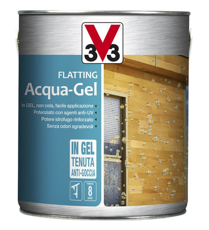 V33 - FLATTING ACQUA-GEL NOCE SCURO LT. 2,5