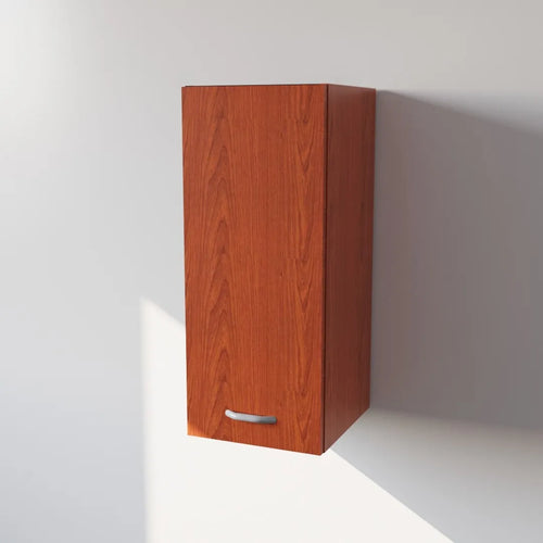 Pensile Cucina in Legno Nobilitato Ciliegio con 1 Anta Altezza 72 cm