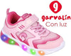 Scarpe bambina con luci rosa 25 - 32 Garvalin