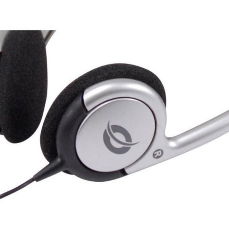 Cuffie Stereo con Microfono Conceptronic CCHATSTAR2 - Plug 3.5mm - Nero