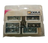 MOBILA - 8 GIUNZIONI TRAPEZOIDALI IN PLASTICA E METALLO 4X2cm