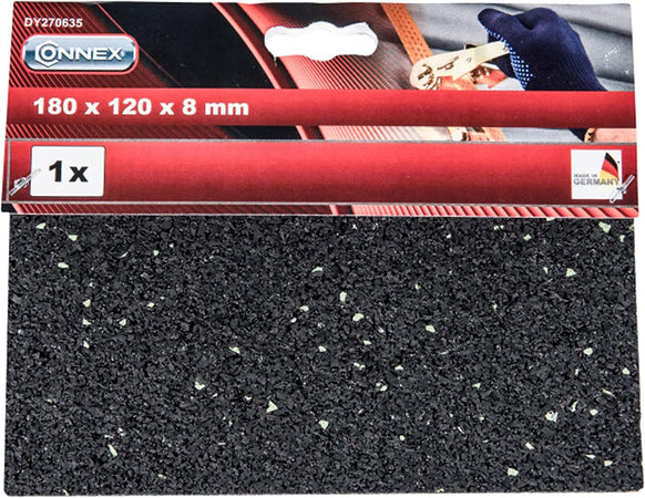 Connex - Tappeto antiscivolo in PVC granulato 180x120x8 mm.