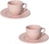 Brandani - Set 2 Tazzine da Caffè linea SenzaTempo colore cipria