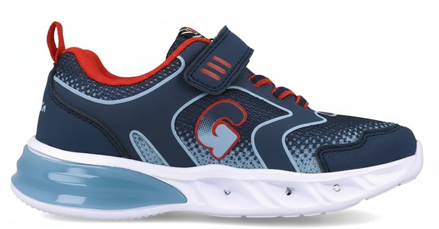 Scarpe bambina con luci Blu 25 - 32 Garvalin