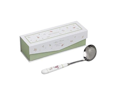 Brandani - Mini Server Nonna Rosa Inox Con Manico In Ceramica