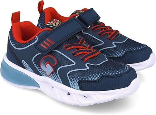 Scarpe bambina con luci Blu 25 - 32 Garvalin