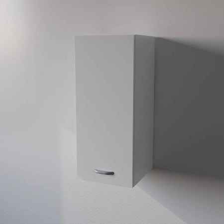 Pensile Cucina in Legno Nobilitato Bianco con 1 Anta Altezza 72 cm