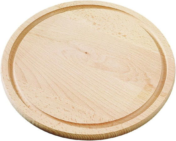 Fackelmann - Tagliere Rotondo in Legno naturale diam. 24cm