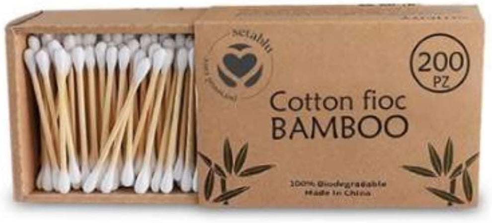 Esseci Italia - 200 Cotton FIOC in Bamboo con estremità in cotone