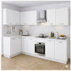 Pensile Cucina in Legno Nobilitato Bianco con 1 Anta Altezza 72 cm