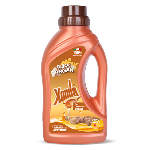 XONDA - DETERSIVO LIQUIDO LAVATRICE OLIO DI ARGAN 16 LAVAGGI 1 LT.