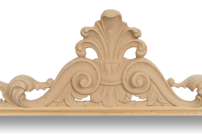Biscottini SPECCHIERA DA PARETE IN LEGNO FINITURA GREZZA MADE IN ITALY