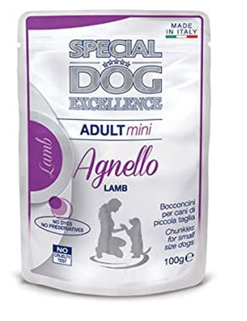 SPECIALDOG EXCELLENCE - BOCCONCINI PER CANI PICCOLA TAGLIA AGNELLO 100GR