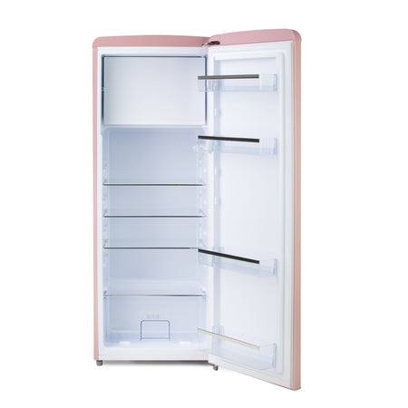 Frigorifero Mono porta Retro Vintage Rosa Domo DO91708R