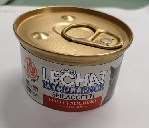 LECHAT EXCELLENCE - SFILACCETTI SOLO TACCHINO 80 GR