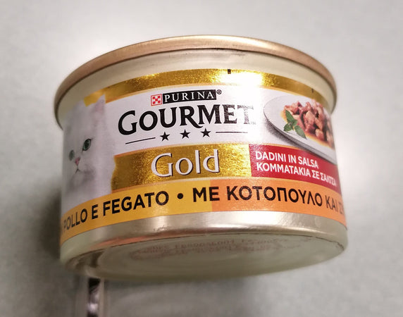 PURINA GOURMET GOLD - DADINI CON POLLO E FEGATO 80GR