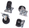 Set di ruote in gomma per mobili misure 30 mm 4 pezzi e 40 mm 4 pezzi Beast Beast