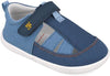 Sandali bambino blu primi passi barefoot 19 -26 Garvalin