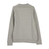 Adidas Felpa Girocollo Uomo Trefoil Crew Medium Grey Heather/white da uomo