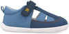 Sandali bambino blu primi passi barefoot 19 -26 Garvalin