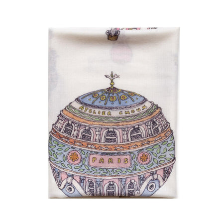 Coperta in Cashmere Atelier Choux Hot Air Balloons 100 cm x 80 cm 