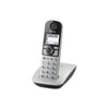 Panasonic KX-TGE510JTS Telefono Cordless (DECT), Ampio Schermo Retroilluminato, Tasti Grandi, Tasto Amplificatore ed Emergenza, Compatibilit? con Apparecchi Acustici, Utilizzo Faci