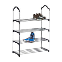 Per Camper Scarpiera Portatile - Organizer Parete Con Tasche Profonde Nero Organizer Parete Scarpe