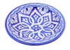 Biscottini Piatto Ceramica Biscottini Marocco Decorato a Mano Orientale 25x25x6 Parete