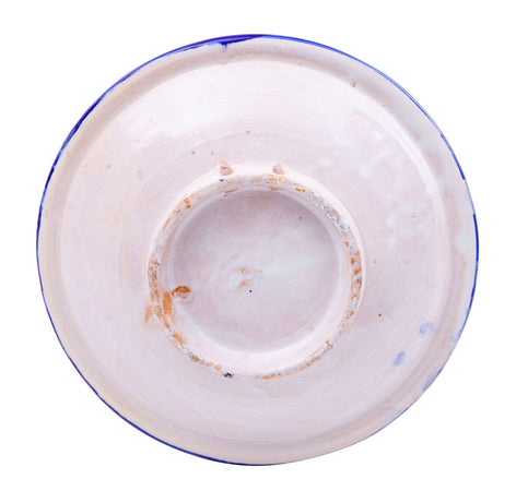 Biscottini Piatto Ceramica Biscottini Marocco Decorato a Mano Orientale 25x25x6 Parete